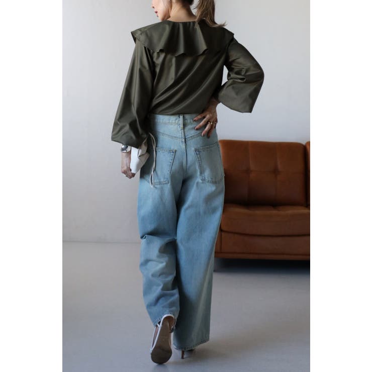 フリルカラーシャツ | BONJOUR SAGAN | 詳細画像13 