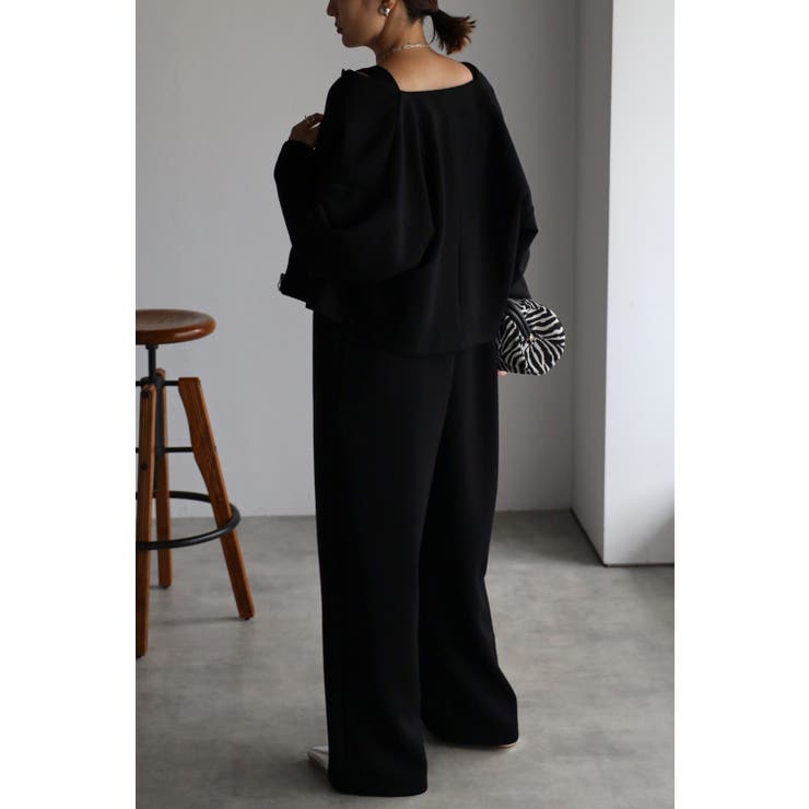 ノーカラーブルゾン×オールインワンセット 88-003109 | BONJOUR SAGAN | 詳細画像10 