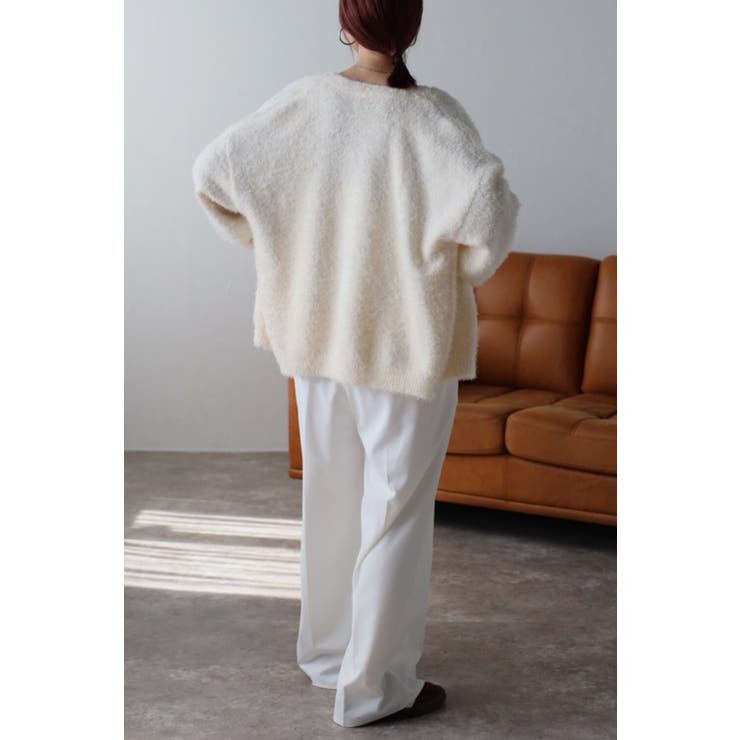 シャギーVネックカーディガン 88-003116 | BONJOUR SAGAN | 詳細画像11 