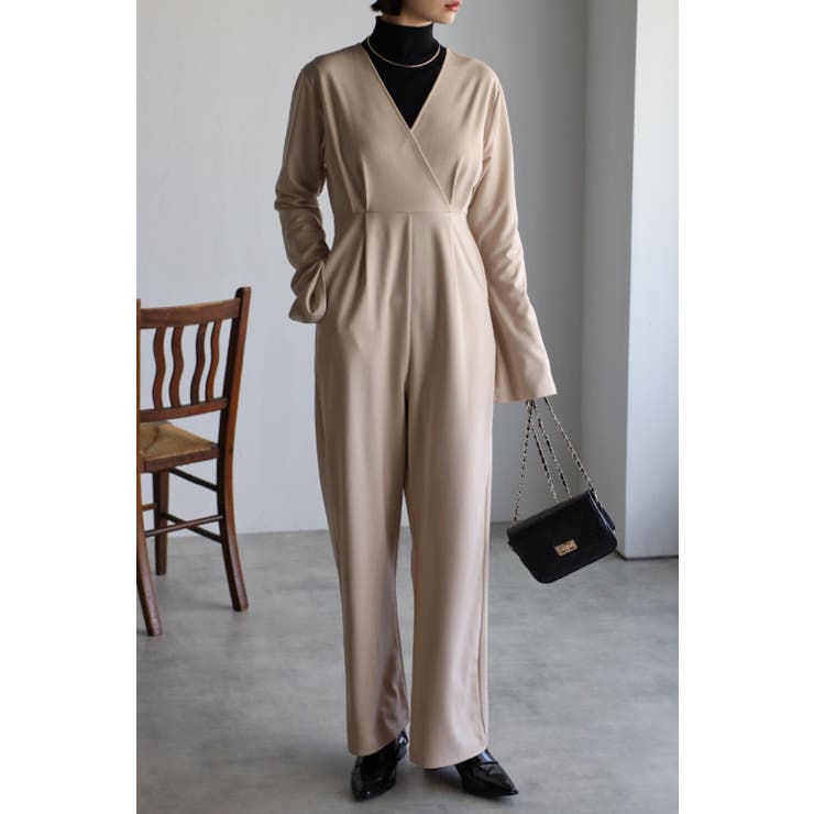 ベルスリーブカシュクールオールインワン 88-003119 | BONJOUR SAGAN | 詳細画像12 