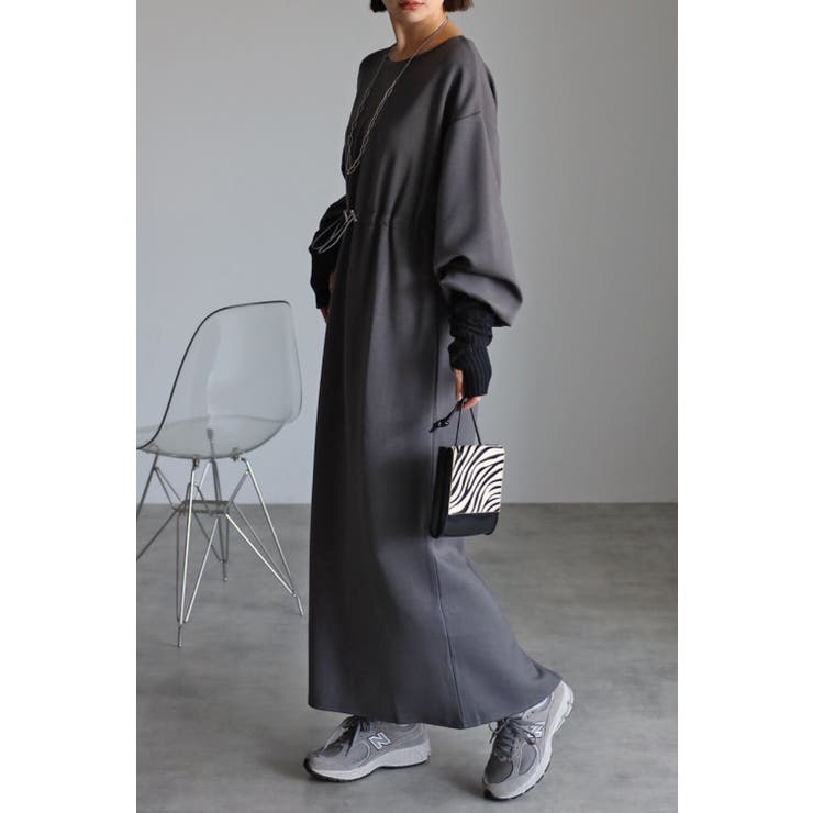 ウエストドロストスウェットワンピース 88-003131 | BONJOUR SAGAN | 詳細画像8 