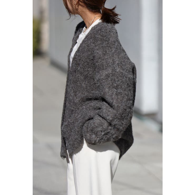 ループヤーンニットカーディガン 88-003136 | BONJOUR SAGAN | 詳細画像2 