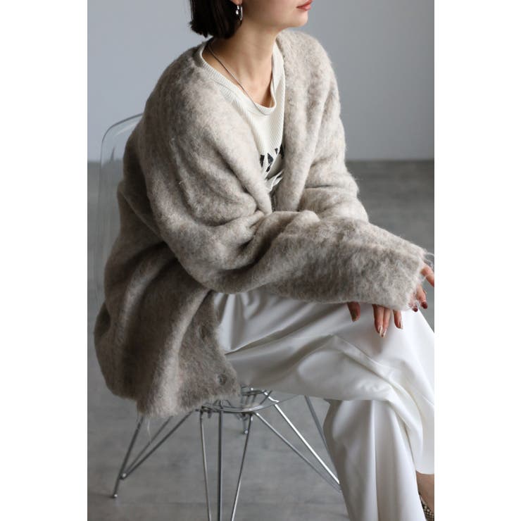 ループヤーンニットカーディガン 88-003136 | BONJOUR SAGAN | 詳細画像8 