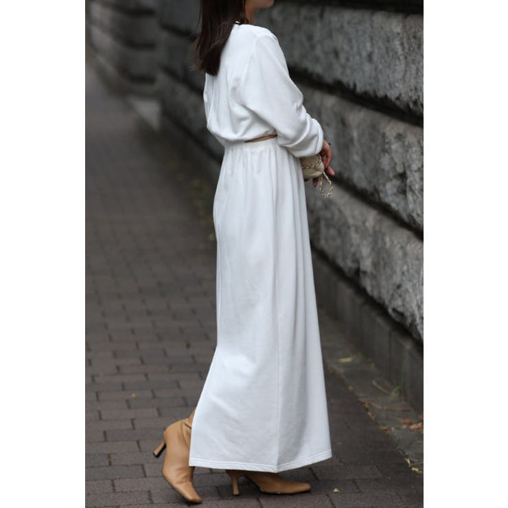 サイドオープンワンピース 88-003145[品番：BLEW0010045]｜BONJOUR