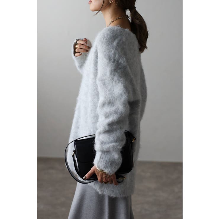 アルパカタッチディープVカーディガン 88-003150 | BONJOUR SAGAN | 詳細画像11 