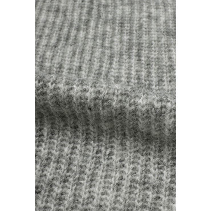 ウールタッチラウンドネックリブニット 88-003151 | BONJOUR SAGAN | 詳細画像21 