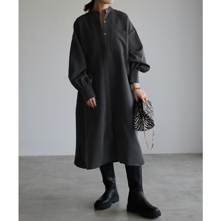 えりんさんコラボ シャツワンピース 88-003158 | BONJOUR SAGAN | 詳細画像1 