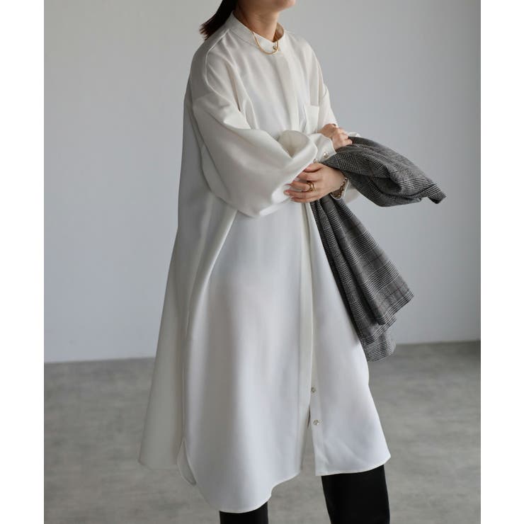 えりんさんコラボ シャツワンピース 88-003158 | BONJOUR SAGAN | 詳細画像6 