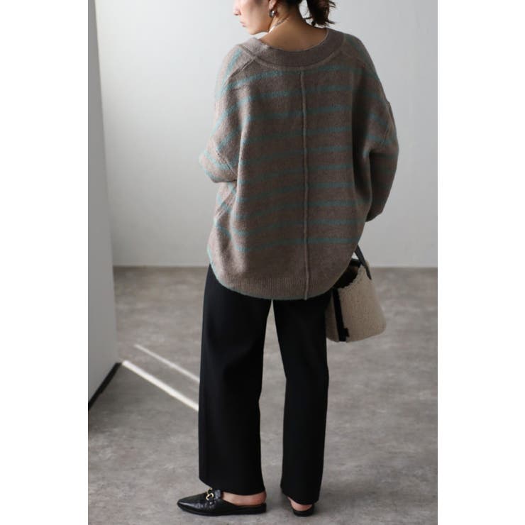 ダンボールニットセンターシームパンツ 88-003170 | BONJOUR SAGAN | 詳細画像10 