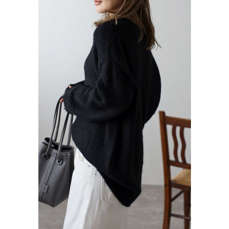 シャギーテンジククルーネックニット 88-003225 | BONJOUR SAGAN | 詳細画像10 