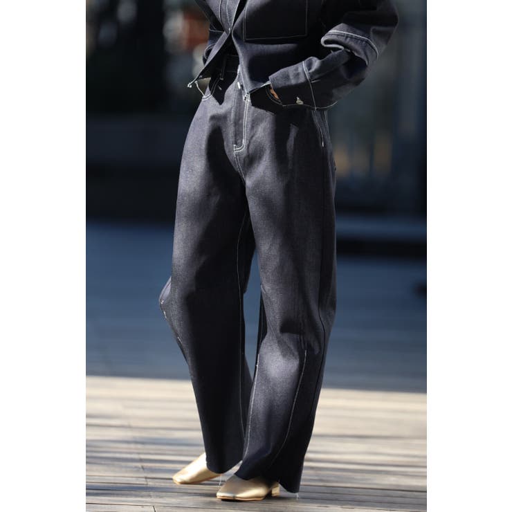 BLACK | リジッドカーヴィーデニム 88-003229 | BONJOUR SAGAN