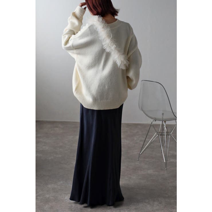 ショルダーチュールセットアルパカタッチニット 88-003231 | BONJOUR SAGAN | 詳細画像14 