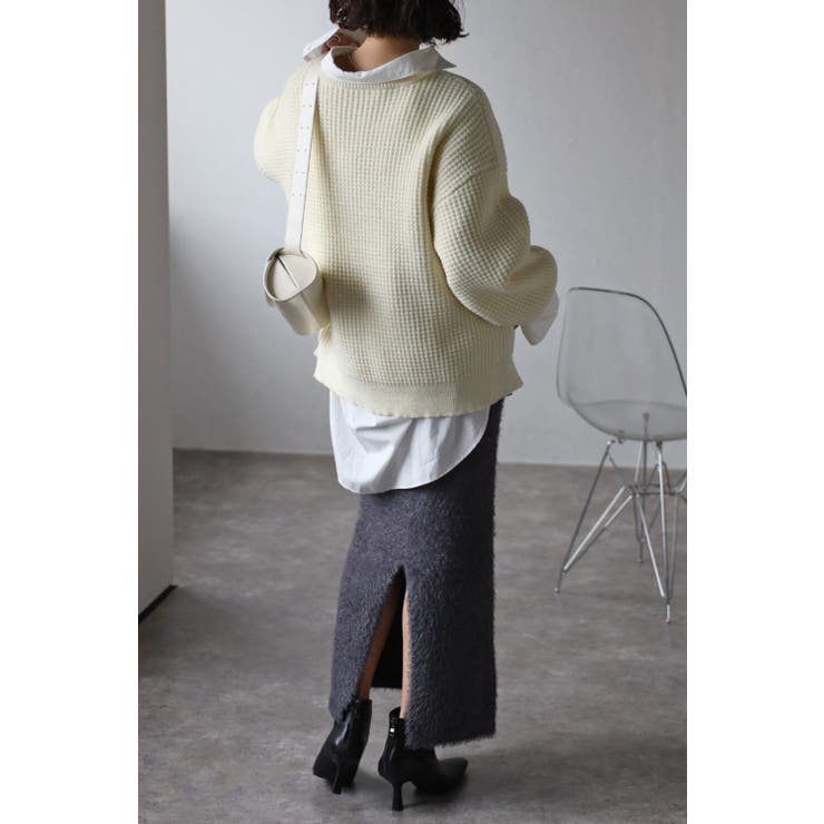 シャギーロングスカート 88-003279 | BONJOUR SAGAN | 詳細画像7 