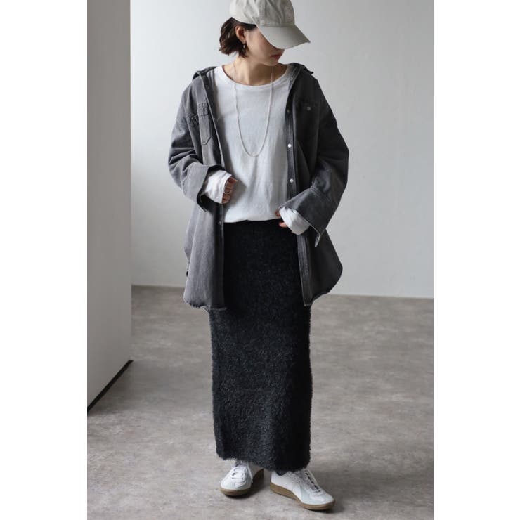 シャギーロングスカート 88-003279 | BONJOUR SAGAN | 詳細画像13 