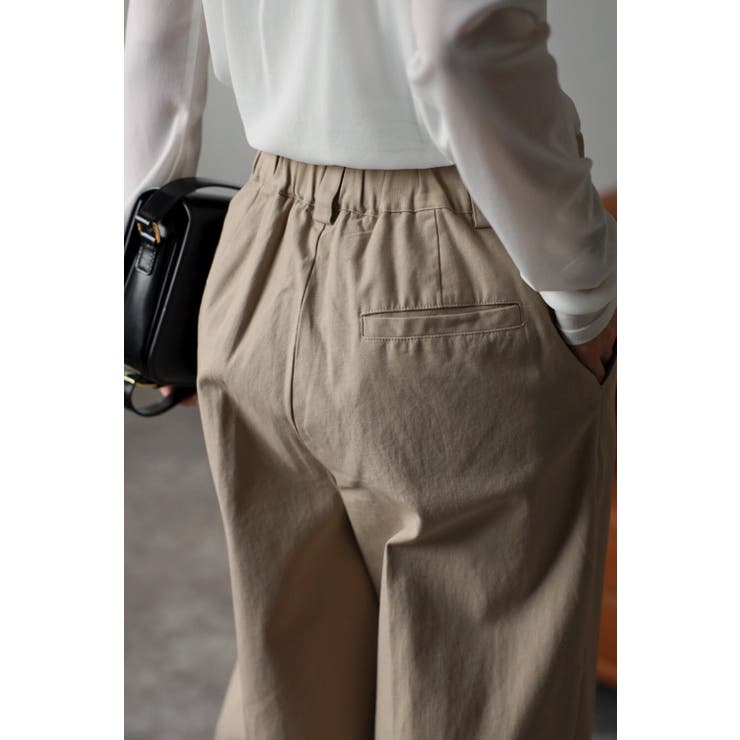 ツイルストレートパンツ 88-003415 | BONJOUR SAGAN | 詳細画像5 