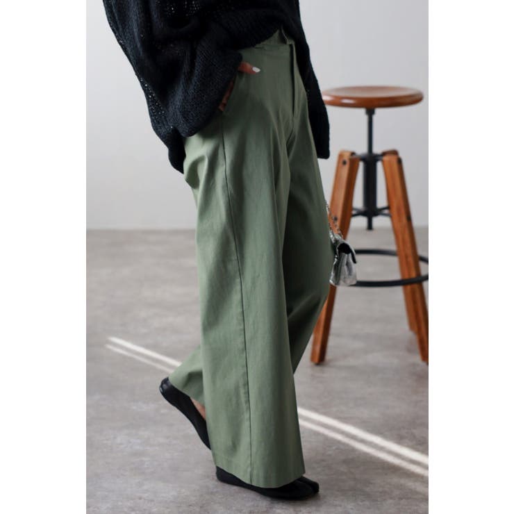 ツイルストレートパンツ 88-003415 | BONJOUR SAGAN | 詳細画像7 