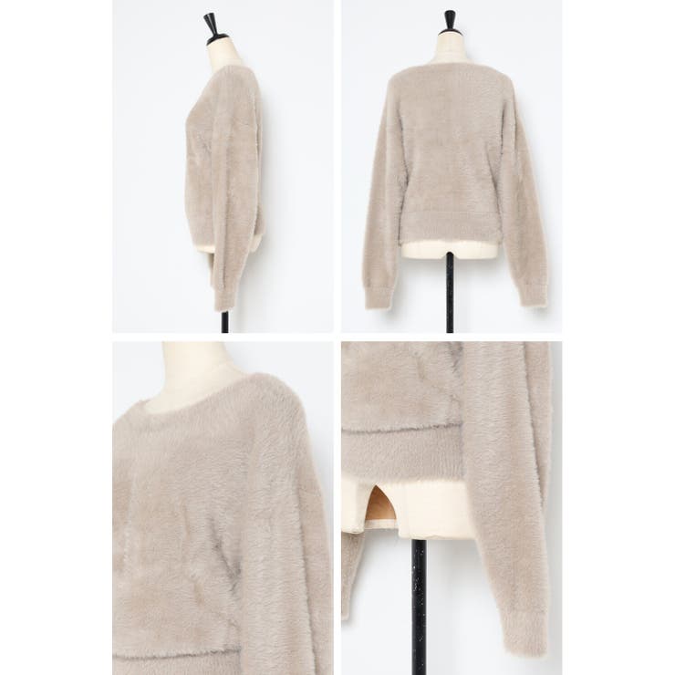 フェザーオフショルニットトップス 88-004399 | BONJOUR SAGAN | 詳細画像15 