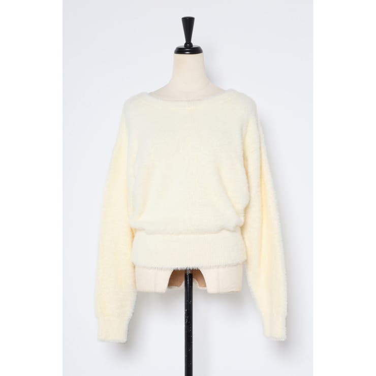 フェザーオフショルニットトップス 88-004399 | BONJOUR SAGAN | 詳細画像16 