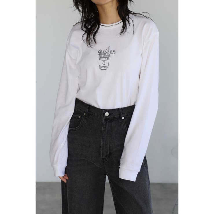 long sleeve tee | BONJOUR SAGAN | 詳細画像4 