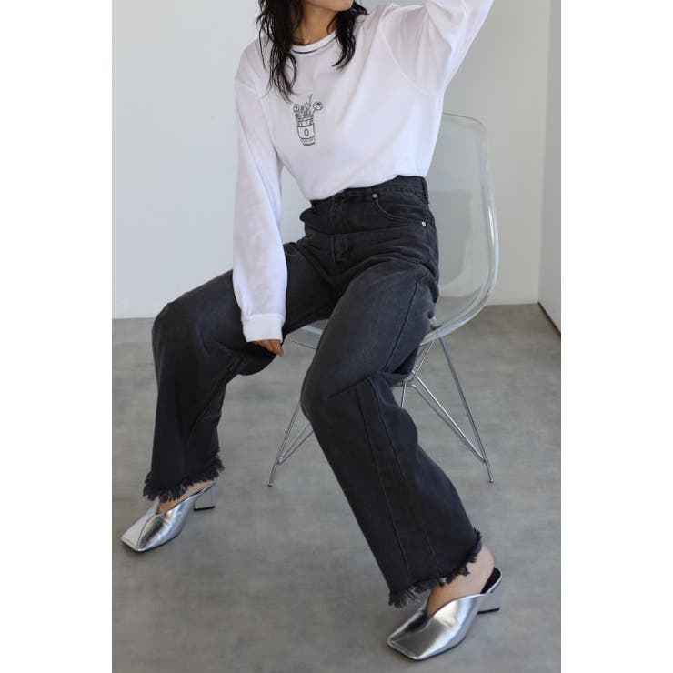 long sleeve tee | BONJOUR SAGAN | 詳細画像8 