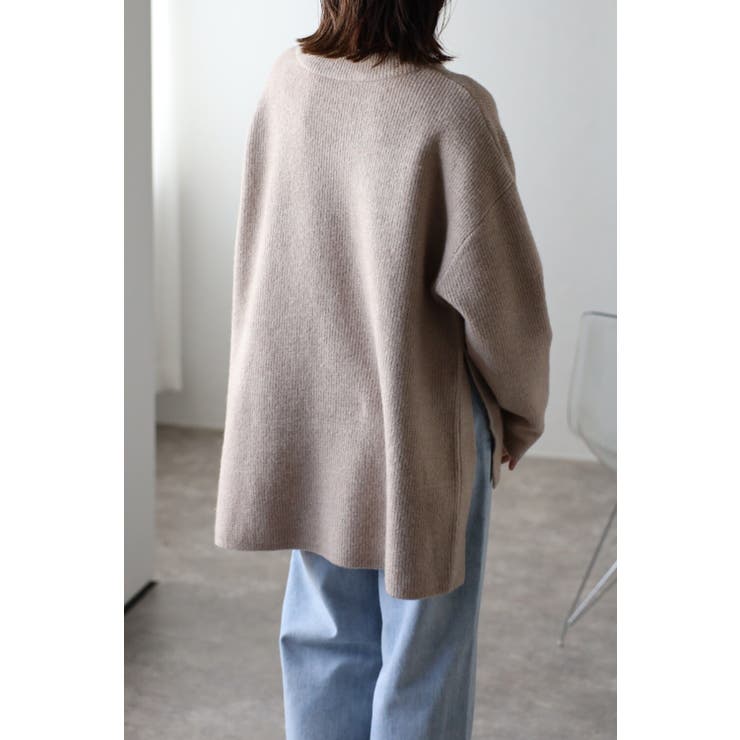 ニット セーター 裾スリット | BONJOUR SAGAN | 詳細画像5 