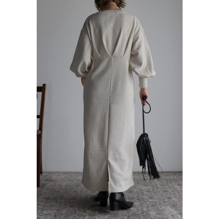 ウエストタックスウェットワンピ | BONJOUR SAGAN | 詳細画像4 