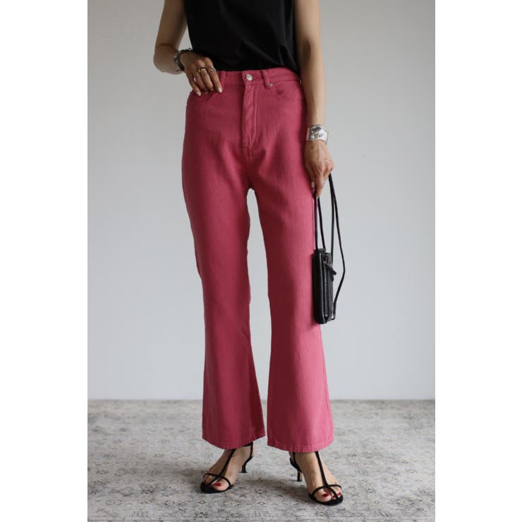 セミフレアカラーデニム 77-001451 | BONJOUR SAGAN | 詳細画像12 