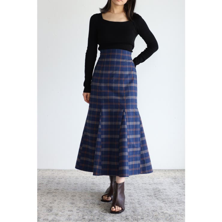 タータンチェックマーメイドスカート 88-001181 | BONJOUR SAGAN | 詳細画像2 