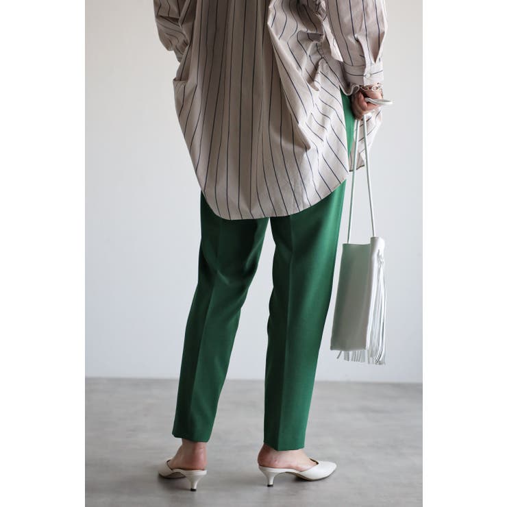 リラックスカラーテーパードパンツ 96-162963 | BONJOUR SAGAN | 詳細画像4 