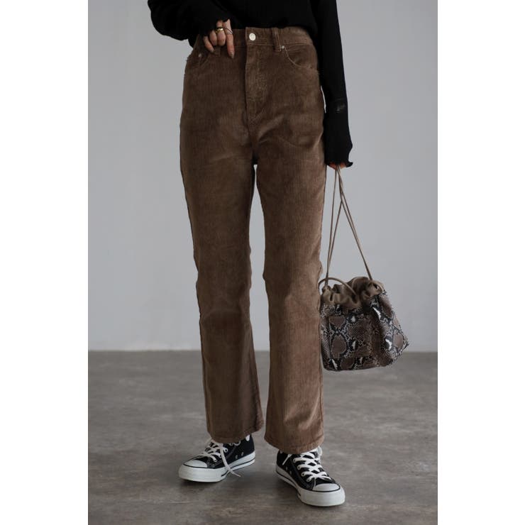 コーデュロイセミフレアパンツ 88-001485 | BONJOUR SAGAN | 詳細画像11 
