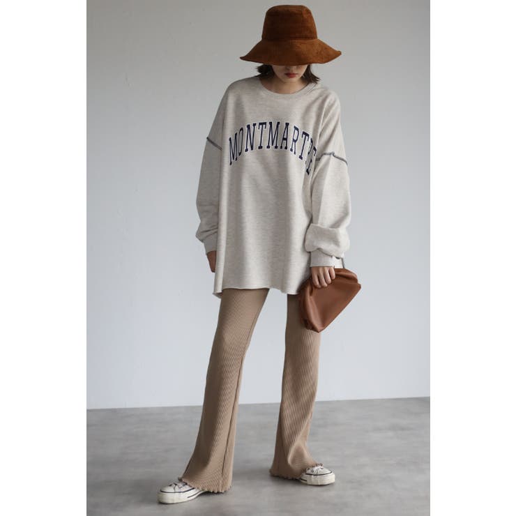 フレアリブレギンスパンツ 99 000632 | BONJOUR SAGAN | 詳細画像8 