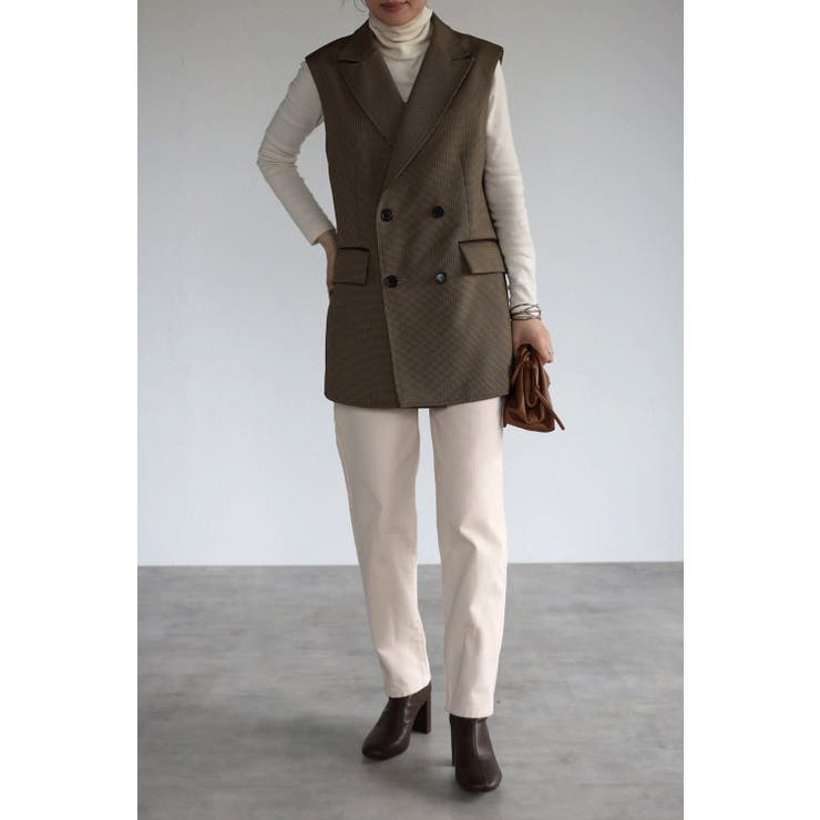 ウエストゴムツイルテーパードパンツ 99-000088/99-000300 | BONJOUR SAGAN | 詳細画像2 