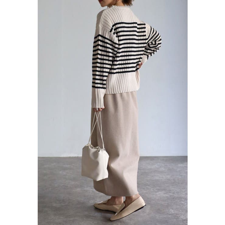 ウールライクスリットスカート 88-001735 | BONJOUR SAGAN | 詳細画像4 