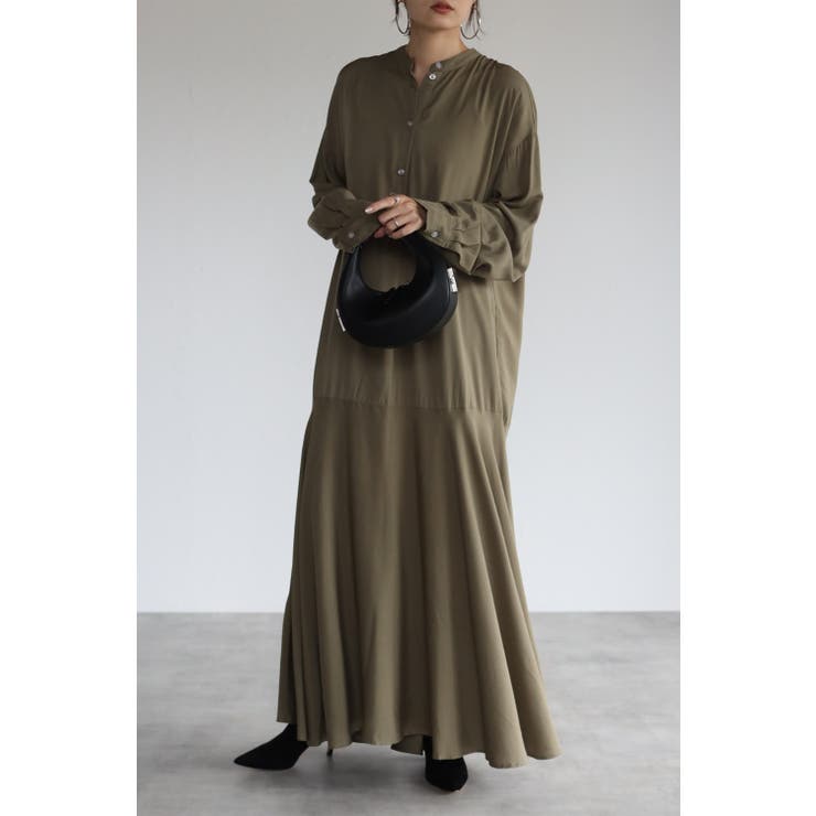 ワンピース ロング 裾フレア | BONJOUR SAGAN | 詳細画像6 