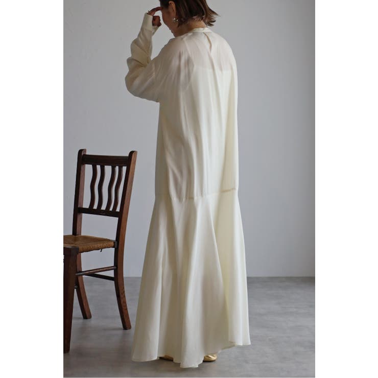 ワンピース ロング 裾フレア | BONJOUR SAGAN | 詳細画像12 