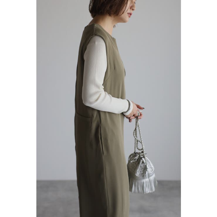 ディープVネックワンピース | BONJOUR SAGAN | 詳細画像18 