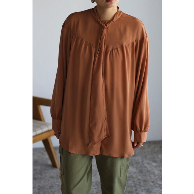 ボウタイジョーゼットブラウス 88-001127 | BONJOUR SAGAN | 詳細画像10 