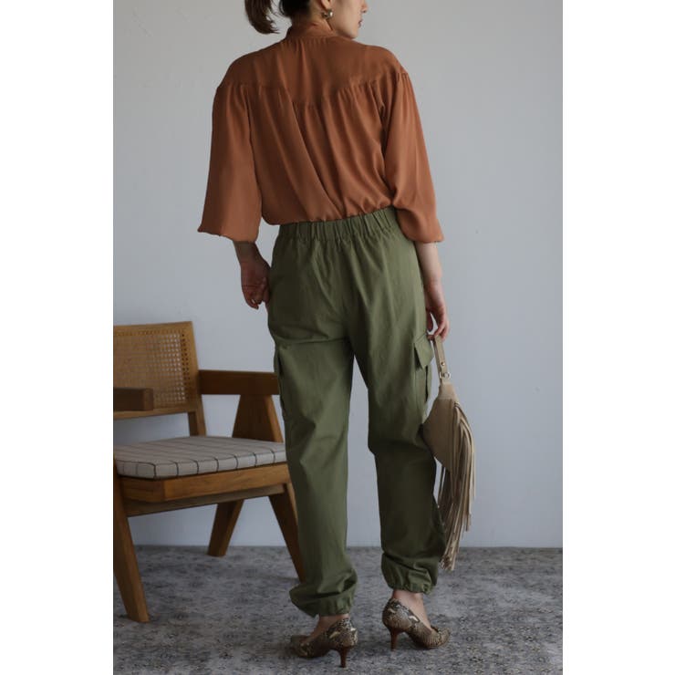 ボウタイジョーゼットブラウス 88-001127 | BONJOUR SAGAN | 詳細画像14 