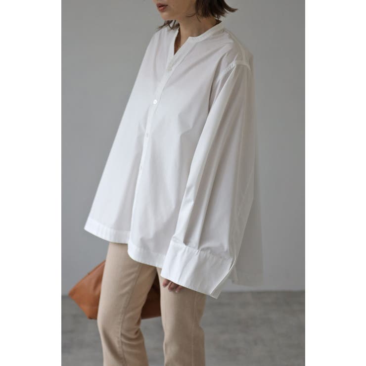 袖デザインスキッパーシャツ 96-159840/96-157238 | BONJOUR SAGAN | 詳細画像8 