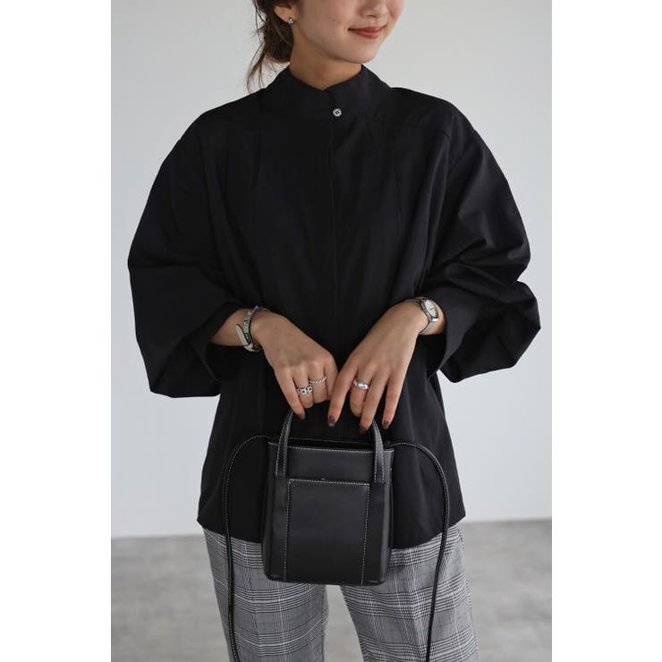 前後2WAYピンタックブラウス 77-001186/99-000336 | BONJOUR SAGAN | 詳細画像9 