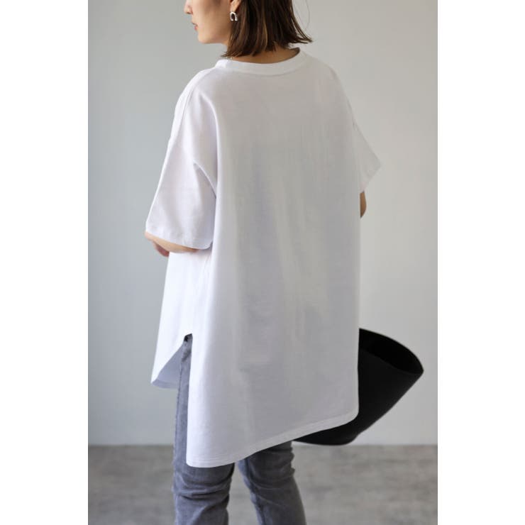 コットンサイドスリットTシャツ 96-183407 | BONJOUR SAGAN | 詳細画像5 