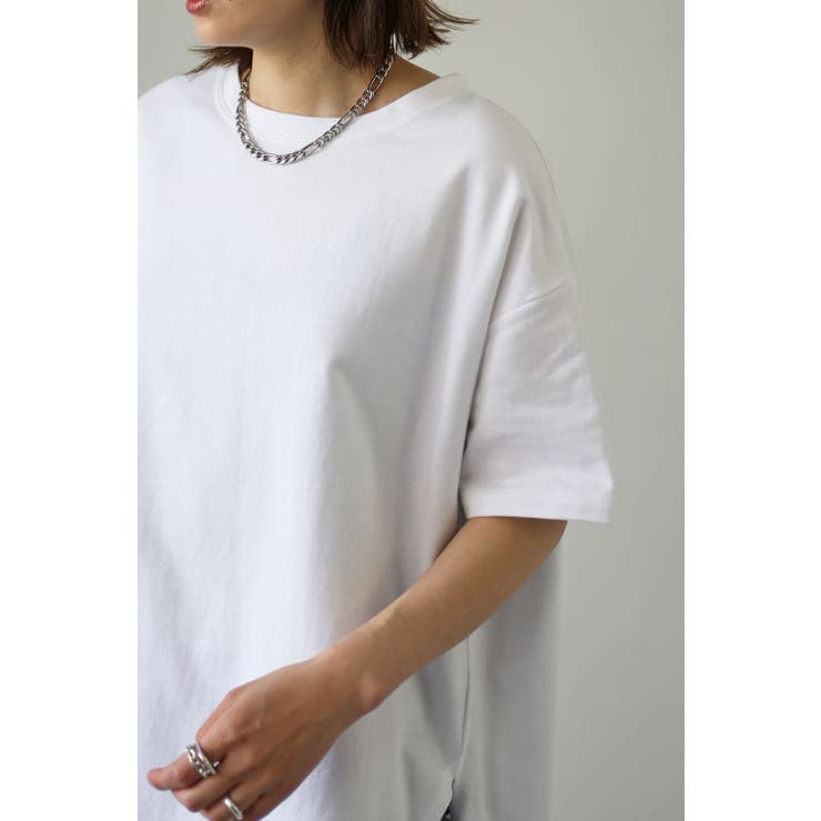 コットンサイドスリットTシャツ 96-183407 | BONJOUR SAGAN | 詳細画像6 