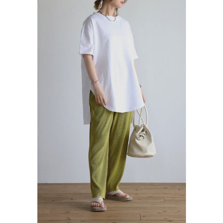 コットンサイドスリットTシャツ 96-183407 | BONJOUR SAGAN | 詳細画像9 