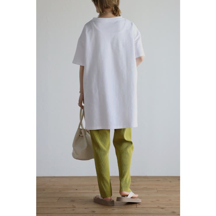 コットンサイドスリットTシャツ 96-183407 | BONJOUR SAGAN | 詳細画像13 