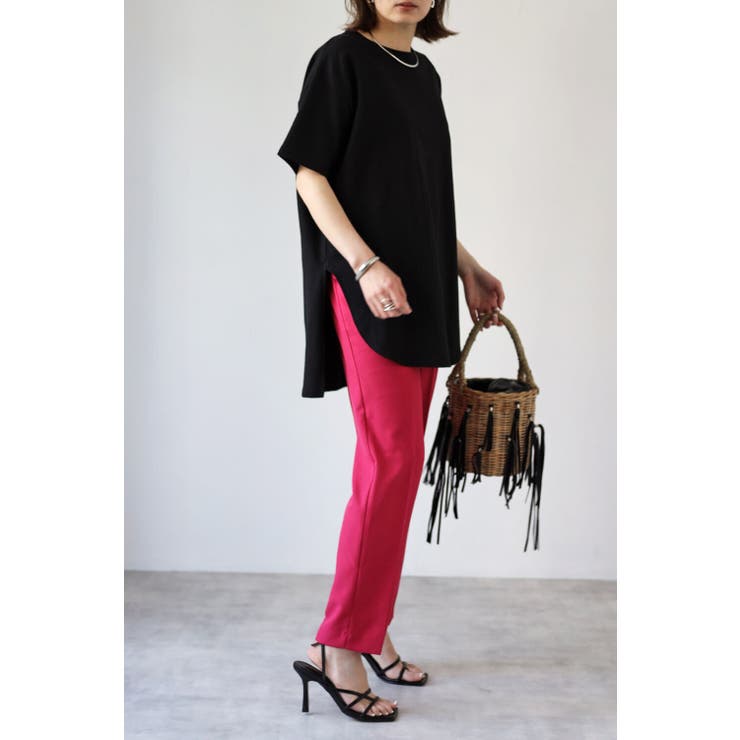 コットンサイドスリットTシャツ 96-183407 | BONJOUR SAGAN | 詳細画像15 