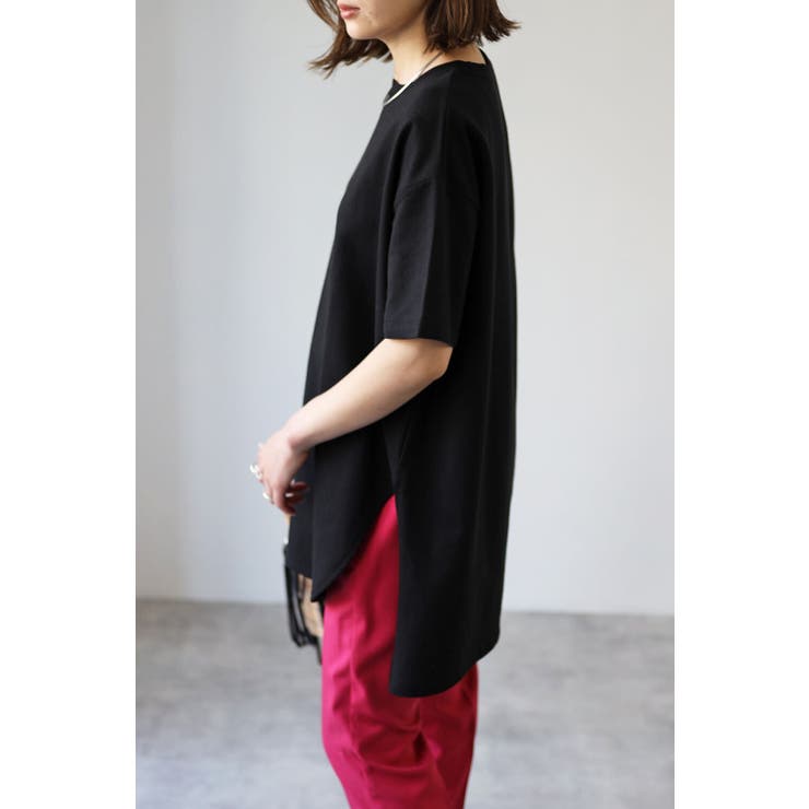 コットンサイドスリットTシャツ 96-183407 | BONJOUR SAGAN | 詳細画像16 