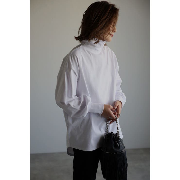 タートル袖ギャザーカットソー 96-180070/96-163724 | BONJOUR SAGAN | 詳細画像1 