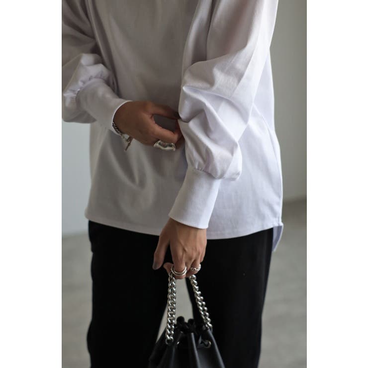 タートル袖ギャザーカットソー 96-180070/96-163724 | BONJOUR SAGAN | 詳細画像7 