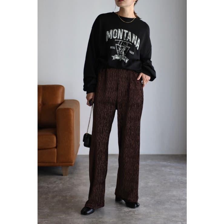 MONTANAプリントスウェット 96-170063 | BONJOUR SAGAN | 詳細画像7 