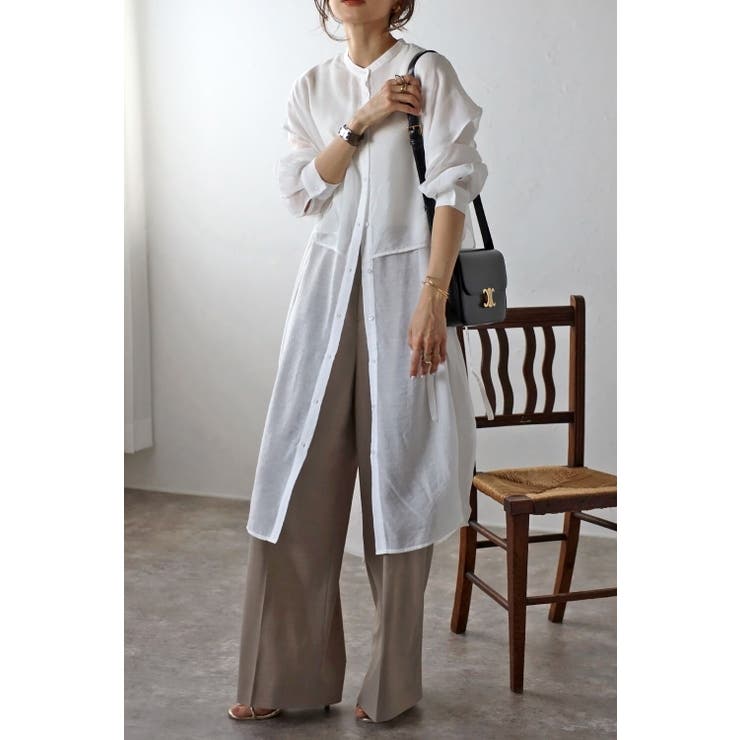 ワンピース シャツワンピース 長袖 | BONJOUR SAGAN | 詳細画像2 